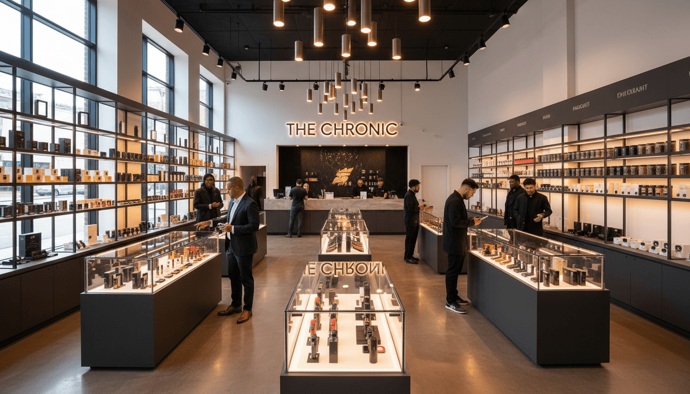 Cigarette and tobacco section