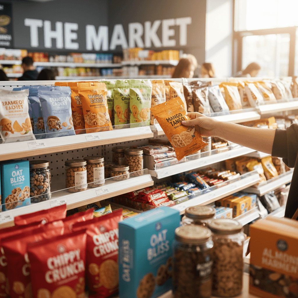 Snacks and drinks available in store