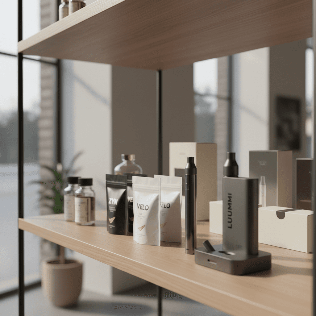 Cigarette brands available at shop